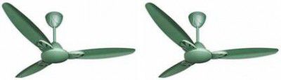 Crompton Senoprime Olive green1200MM PACK OF 2 1200 mm 3 Blade Ceiling Fan  