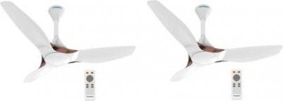 Crompton Silent Pro Enso MIST WHITE PACK OF 2 1225 mm 3 Blade Ceiling Fan  