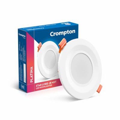 Crompton Star Lord JBNXT Junction Box Downlighter | 5W | Round | Cool White | Pack of 1