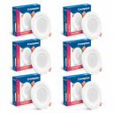 Crompton Star Lord JBNXT Junction Box Downlighter | 5W, Pack of 6 ...