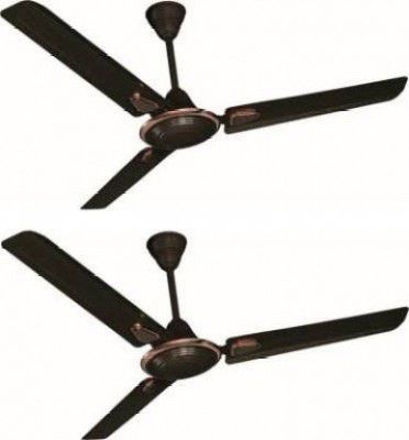 Crompton SUPER BREEZE DECO SMOKED BROWN 1200MM 1200 mm 3 Blade Ceiling Fan 