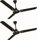 Crompton SUPER BREEZE DECO SMOKED BROWN 1200MM 1200 mm 3 Blade Ceiling Fan ...
