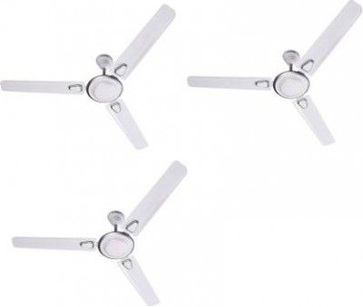 Crompton Super Briz Deco Pack of 3 1200 mm 3 Blade Ceiling Fan 
