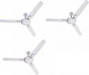 Crompton Super Briz Deco Pack of 3 1200 mm 3 Blade Ceiling Fan ...