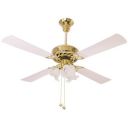 Crompton Uranus 1200 mm (48 inch) Decorative Ceiling Fan with Lights (URANUS1200IVY)...