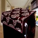 Crosmo Refrigerator Cover  (Width: 56 cm, Brown Tree)...