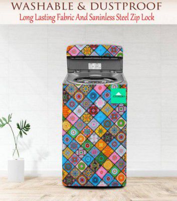 Crosmo Top Loading Washing Machine Cover  (Width: 58 cm, Rajsthani)