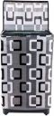 Crosmo Top Loading Washing Machine Cover  (Width: 58 cm, Black, White)...