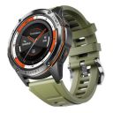 CrossBeats Armour Pro AI Premium Smart Watch for man | Latest 1.43” AMOLED Always on Display | BP HR SPO2 (Green)