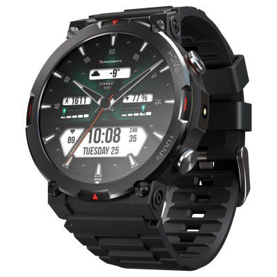 CrossBeats Everest 2.0 | Latest 2026 Smart Watch | 1.43" AMOLED Always ON Display Bluetooth Calling Rugged Outdoor Smartwatch