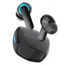 CrossBeats Fury True Wireless Gaming Earbuds, 30ms Ultra Low Latency Noise Cancelling Bluetooth Earbuds with 6 Microphones, AAC, Dual Modes RGB Light, 80hr Playtime, Fast Charge (Black)...