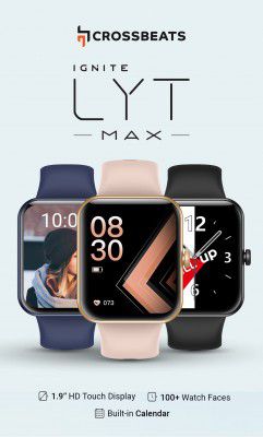 CrossBeats IGNITE LYT MAX Smart Watch