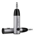 CrossBeats Mini Bluetooth Receiver Wireless Bluetooth Car Adapter Mini Portable 3.5mm Aux Adapter and Build-in Mic...