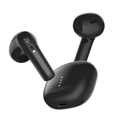 CrossBeats Spark Bluetooth Wireless in-Earbuds| 42hrs Playtime| ENC Noise-Cancelling Earphone TWS (Black)