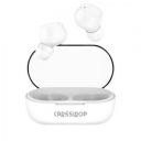 CROSSLOOP Bliss Podz Gen 421 TWS Earbuds (IPX3 Sweat Resistant, Auto Pairing, White)...
