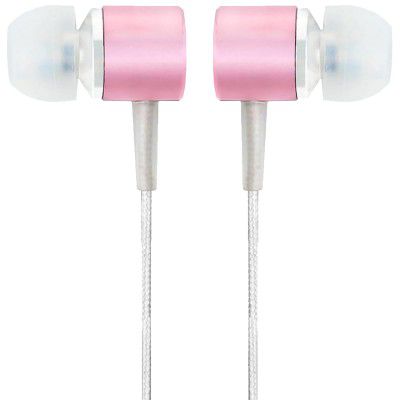 CROSSLOOP Daily Fashion Series CSLE103 Wired Earphone with Mic ( In-Ear, White/Pink )