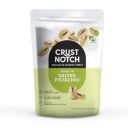 CrustNotch Roasted & Salted Pistachios with Open Shells - 450 gm | Crunchy Pista Dry Fruit...
