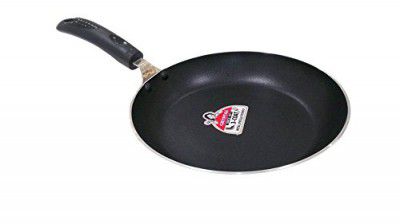 Crystal Induction Base Non-Stick Aluminium Taper Fry Pan, 225 mm, Multicolour