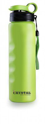 Crystal Stainless Steel Hot N Cold Water Bottle 500 Ml, Multicolor