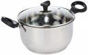 Crystal Stainless Steel Induction Bottom Casserole, 200 Mm, Standard, Multicolor...