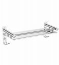 CSI INTERNATIONAL Stainless Steel 4 in 1 Multipurpose Use Bathroom Shelf/Rack/Double Soap Dish/Tumbler Holder/Soap Holder/Tooth Brush Holder/Bathroom Accessories (crome Finish 6)...