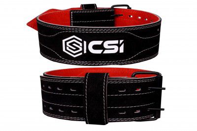 CSI Suede Leather 6MM Powerlifting GymBelt  (L/XL)