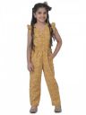 Cub McPaws Girls Rayon Floral Print Short Sleeves Jumpsuit| Fashion Wear|4-12 Years...