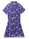 Cub McPaws Girls Regular Rayon Red Color Fashion Shirt Dress | 4-12 Years...