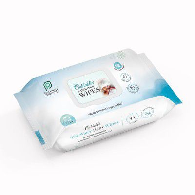 Cuddables 99% Water Baby Wipes | 72pcs Wet Baby Wipes
