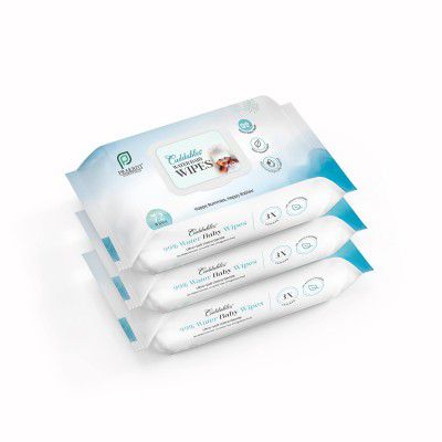 Cuddables 99% Water Baby Wipes | 72pcs X 3 Packs = 216 Wet Baby Wipes