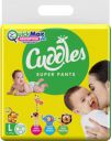 Cuddles - Super Pants Pant Style Diaper - L  (62 Pieces)...