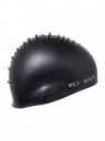 CUKOO Women Black Solid Comfort-Fit Swimming Cap...