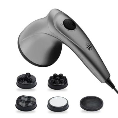Cult Recover Pro Corded Electric Massager, Variable Speed Settings, Deep Tissue Full Body Hammer Massager,Grey