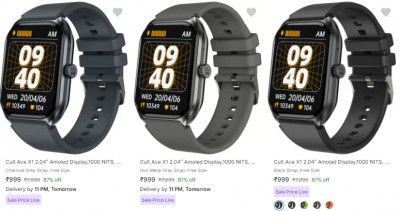 Cult Smart Watches Starts at ₹999