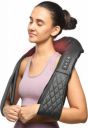 Cult Therma Relax Shiatsu Massage with Infrared Heat Therapy for Shoulder & Back, Pain Relief Massager  (Black)...