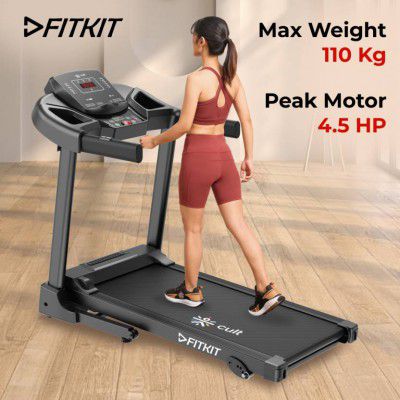 Cult PowerRun-96 BLDC Motor (4.5HP Peak)| Max Weight: 110kg | Home Use Treadmill (Max Weight:110 kg)