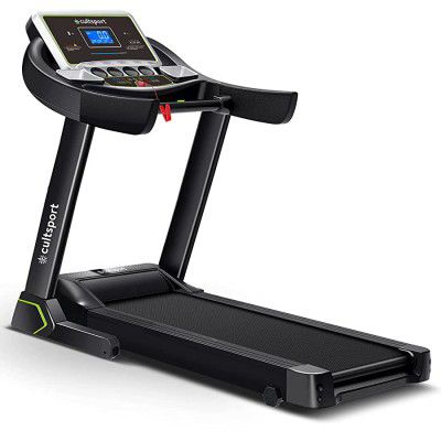 Cultsport c1 3HP Peak DC-Motorised Treadmill (Max Speed: 14km/hr, Max Weight: 110 Kg)