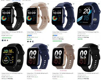 Cultsport Smart Watches Starst @1299 | Up to 87% Off