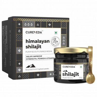 Cureveda Himalayan Shilajit For Men - Resin 20g