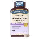 Cureveda Liposomal Vitamin B12 1500 mcg | 90 Tablets (90 Day Pack)...