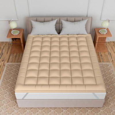 Curious Lifestyle Super Soft 600 GSM Microfiber Mattress ac(Queen 60 x 78 inch)