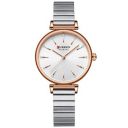 CURREN Luxury Casual Stainless Steel Watches Japan Movement Waterproof Business Quartz Wristwatches,Silver Blue Color...