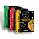 CurrieZ-Value Combo (RED|YELLOW|GREEN 100g Pack of 3)| 100% vegetarian base|Cook restaurant style veg and non-veg curries at Home|Each pack Serves upto 4|Ready to cook|...