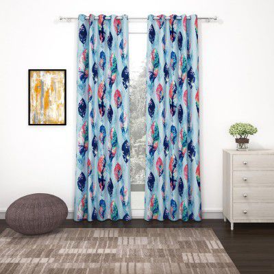 Curtain Door - Raga Curtains Door Curtains 7 Feet for Home, Pack of 2