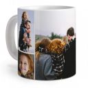 Customized Personalized 8 Photo Mug Gifts for Birthday, Anniversary, Sister, Friends White Coffee Cup 325 ML...