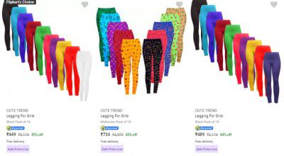 Cute Trend Kids Leggings And Churidars Starts ₹449