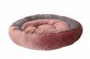 Cutepups (Small Size, Persian Green/Orange Color Round Shapes and Reversible Soft Velvet Dog Bed...