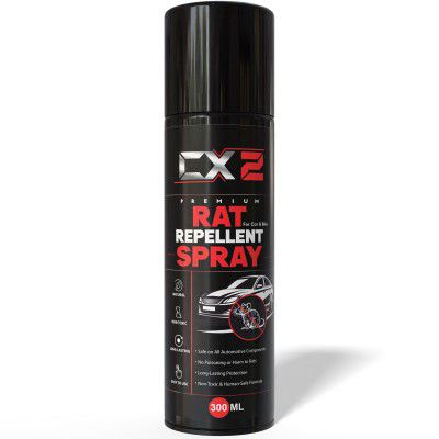 CX2 Rat Repellent Spray for Cars, 300ml Human Safe Rat Spray No Kill