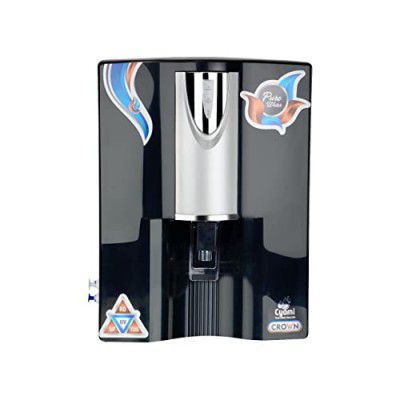 Cyami CROWN RO+UV+UF(Ultra-Filtration)+ MTDS water purifier 7 LTR suitable for borewell,tanker,municipal water