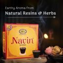 Cycle Pure Navin Sambrani Dhoop Cups for Pooja (60 pcs) | Pack of 4 (15 Cups/Pack + 1 Burner Plate/Pack)...